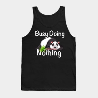 Busy Doing Nothing Tank Top